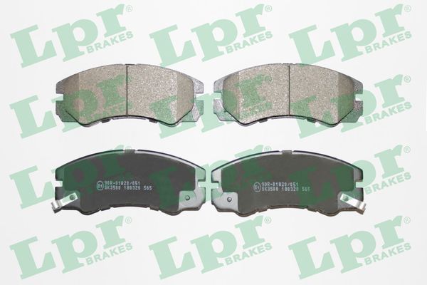 Комплект тормозных колодок, дисковый тормоз LPR 05P565