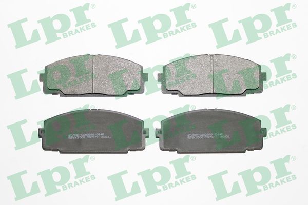 Комплект тормозных колодок, дисковый тормоз LPR 05P577