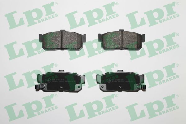 Комплект тормозных колодок, дисковый тормоз LPR 05P602