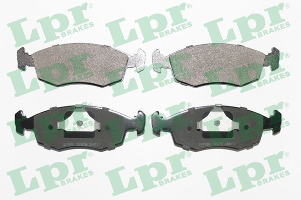 Комплект тормозных колодок, дисковый тормоз LPR 05P678
