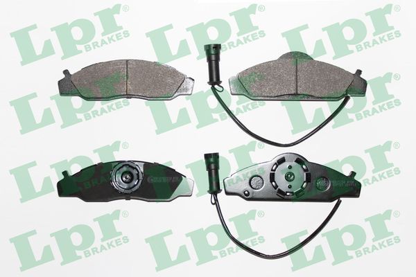 Комплект тормозных колодок, дисковый тормоз LPR 05P721