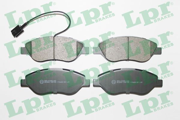 Комплект тормозных колодок, дисковый тормоз LPR 05P765
