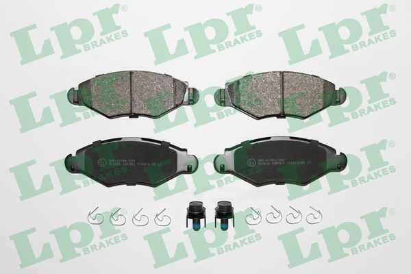 Комплект тормозных колодок, дисковый тормоз LPR 05P903