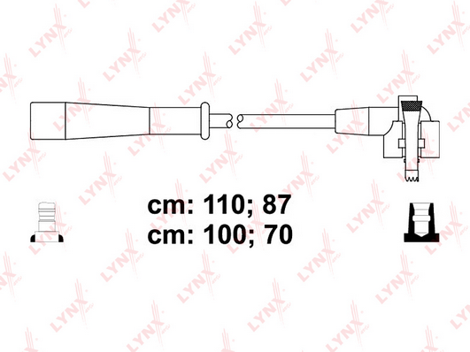 Комплект проводов зажигания LYNX SPE3005
