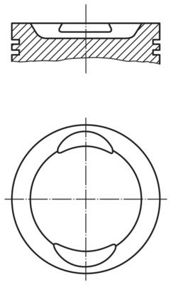 Поршень MAHLE 0094101