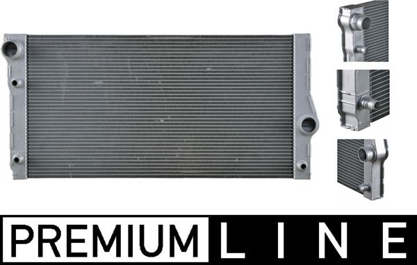 Радиатор, охлаждение двигателя MAHLE CR1148000P