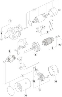 Стартер MAHLE MS30