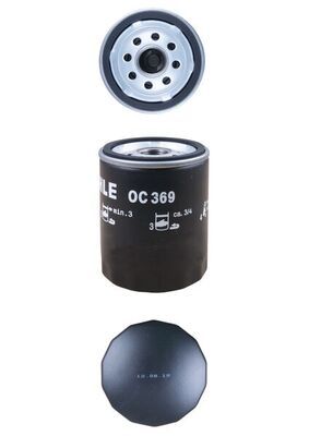 Масляный фильтр MAHLE OC369