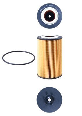 Масляный фильтр MAHLE OX1161D