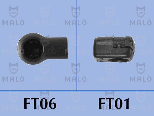 Газовая пружина, крышка багажник MALO 127016