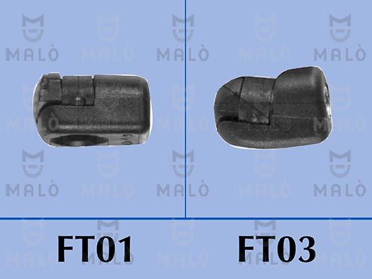 Газовая пружина, крышка багажник MALO 127137
