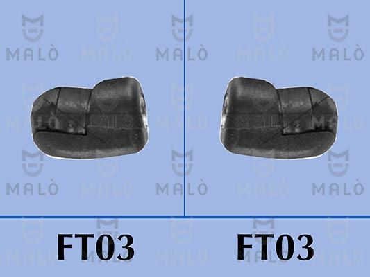 Газовая пружина, капот MALO 127280