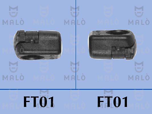 Газовая пружина, заднее стекло MALO 127430