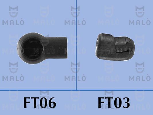 Газовая пружина, крышка багажник MALO 127442