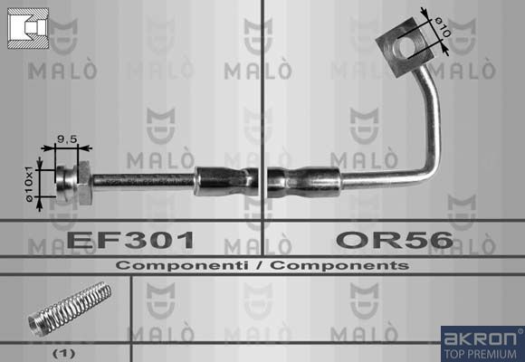 Тормозной шланг MALO 80152