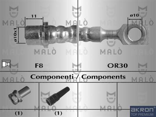 Тормозной шланг MALO 80277
