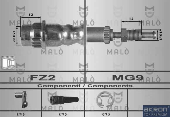 Тормозной шланг MALO 80349