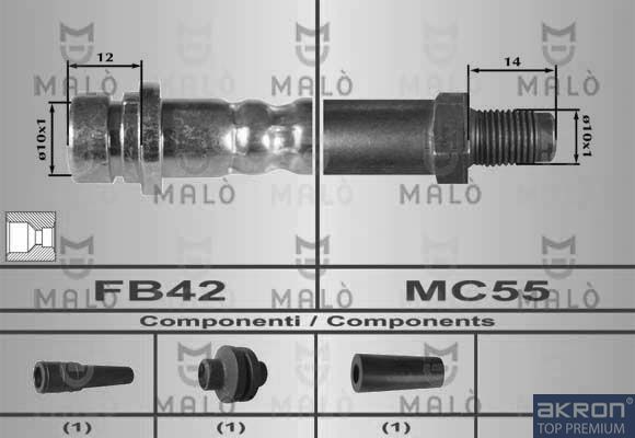 Тормозной шланг MALO 80539
