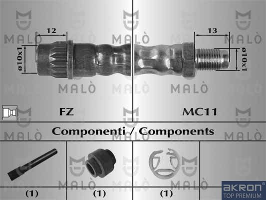 Тормозной шланг MALO 80741