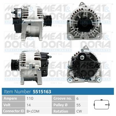 Генератор MEAT & DORIA 5515163