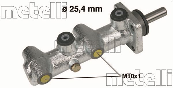 Главный тормозной цилиндр METELLI 050110
