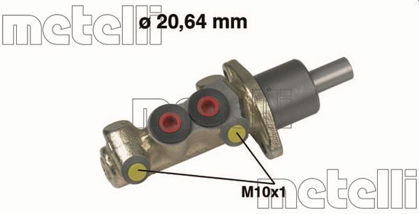 Главный тормозной цилиндр METELLI 050125
