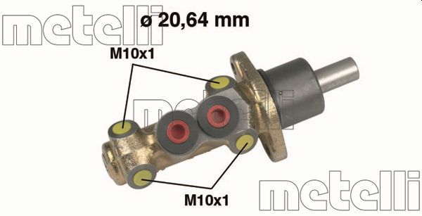 Главный тормозной цилиндр METELLI 050142