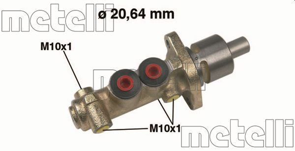 Главный тормозной цилиндр METELLI 050149