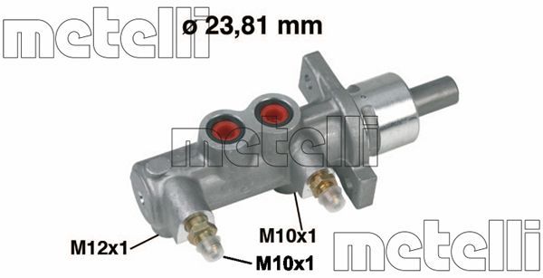 Главный тормозной цилиндр METELLI 050165