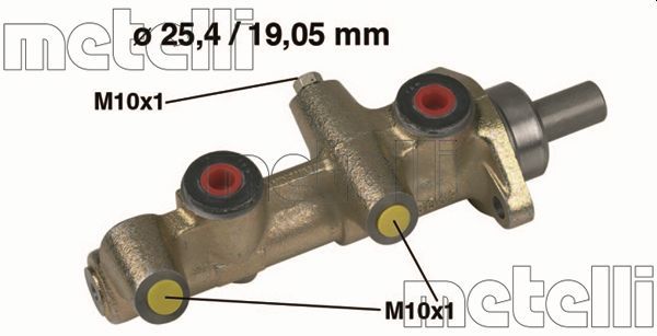 Главный тормозной цилиндр METELLI 050174