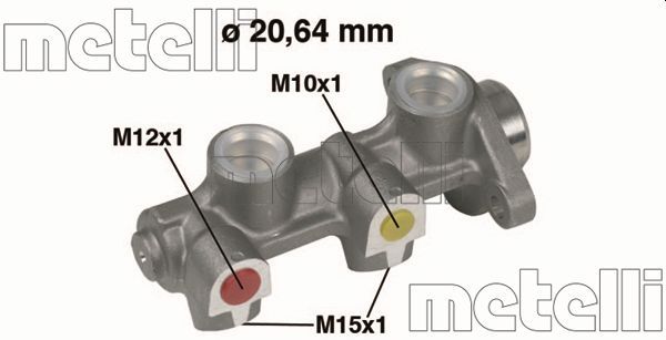 Главный тормозной цилиндр METELLI 050180