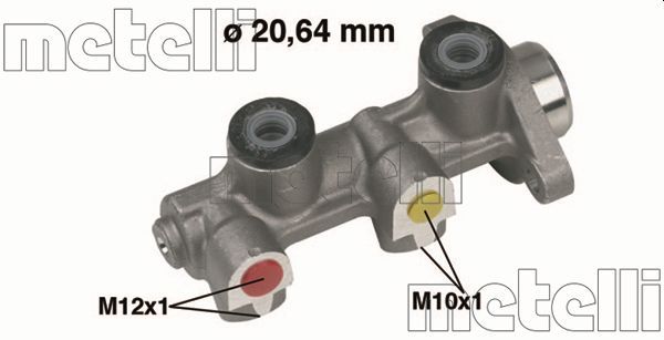 Главный тормозной цилиндр METELLI 050190