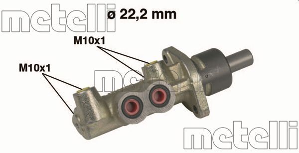 Главный тормозной цилиндр METELLI 050220