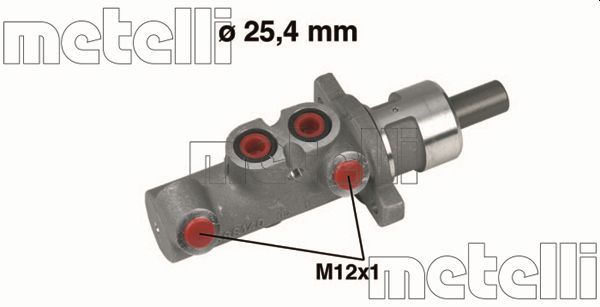 Главный тормозной цилиндр METELLI 050275