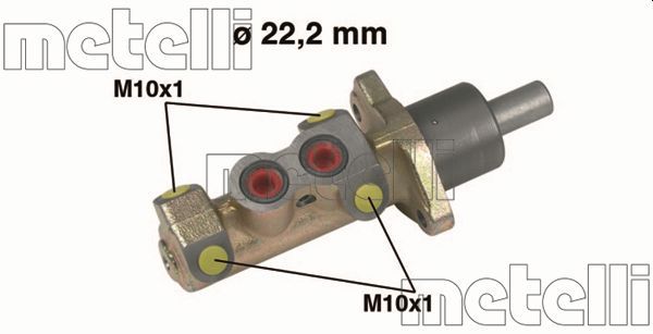 Главный тормозной цилиндр METELLI 050326
