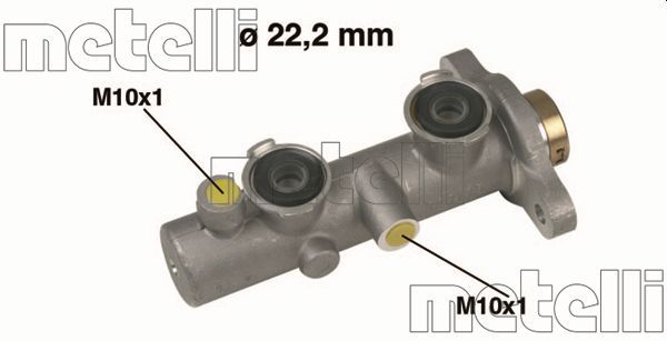 Главный тормозной цилиндр METELLI 050342