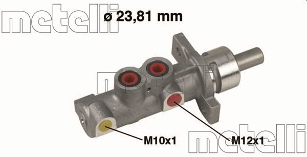 Главный тормозной цилиндр METELLI 050409