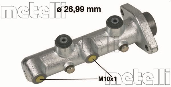 Главный тормозной цилиндр METELLI 050431