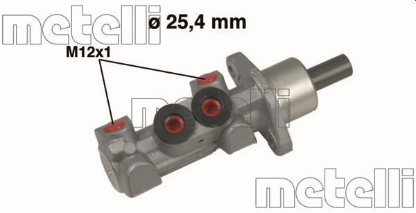 Главный тормозной цилиндр METELLI 050451