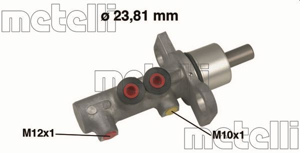 Главный тормозной цилиндр METELLI 050491