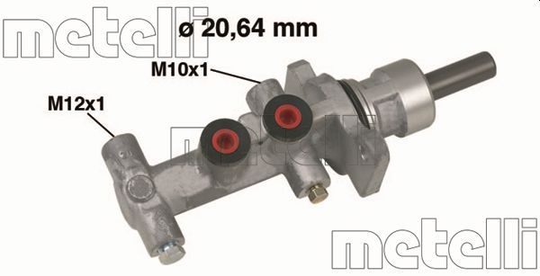 Главный тормозной цилиндр METELLI 050553