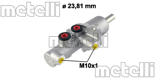 Главный тормозной цилиндр METELLI 050603