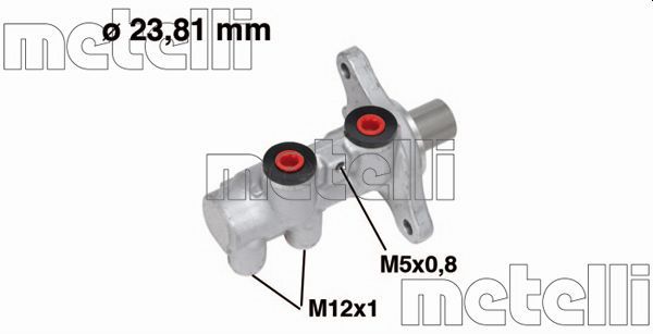 Главный тормозной цилиндр METELLI 050714