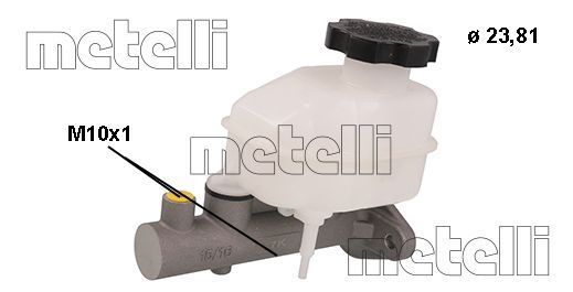 Главный тормозной цилиндр METELLI 050824