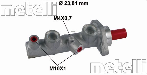 Главный тормозной цилиндр METELLI 050854