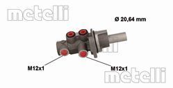 Главный тормозной цилиндр METELLI 050887