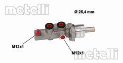 Главный тормозной цилиндр METELLI 050893