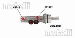 Главный тормозной цилиндр METELLI 051116