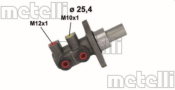 Главный тормозной цилиндр METELLI 051129