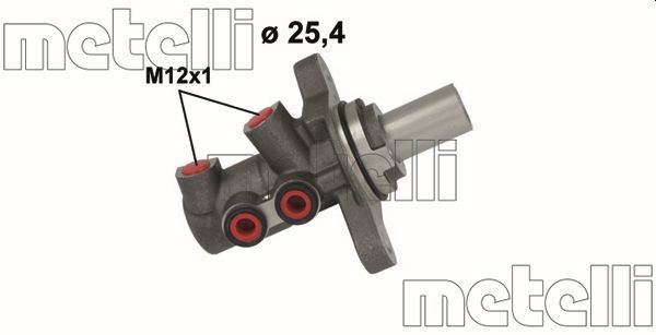 Главный тормозной цилиндр METELLI 051134